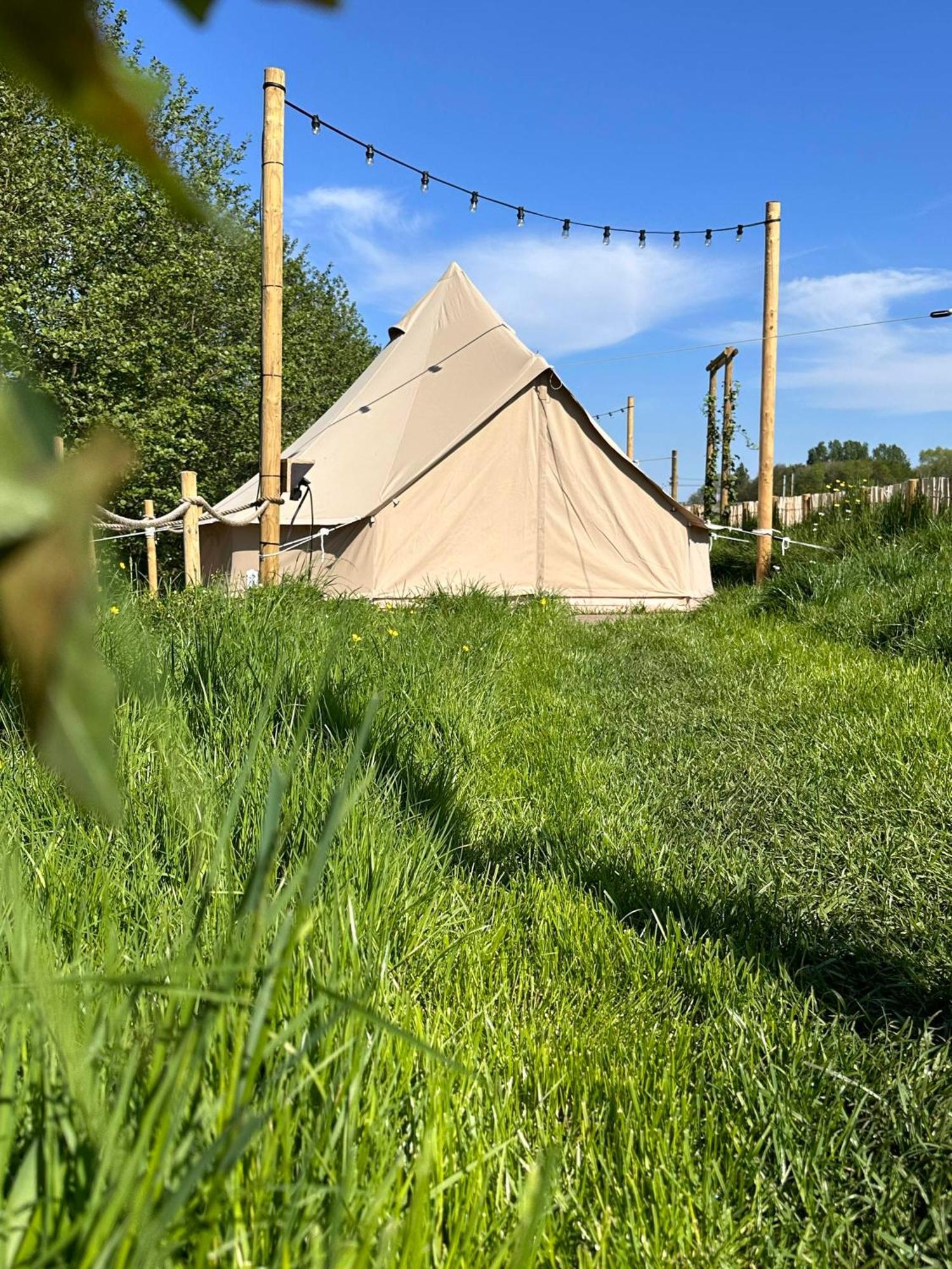 Glamping De Hof Van Eeden Warmond Εξωτερικό φωτογραφία